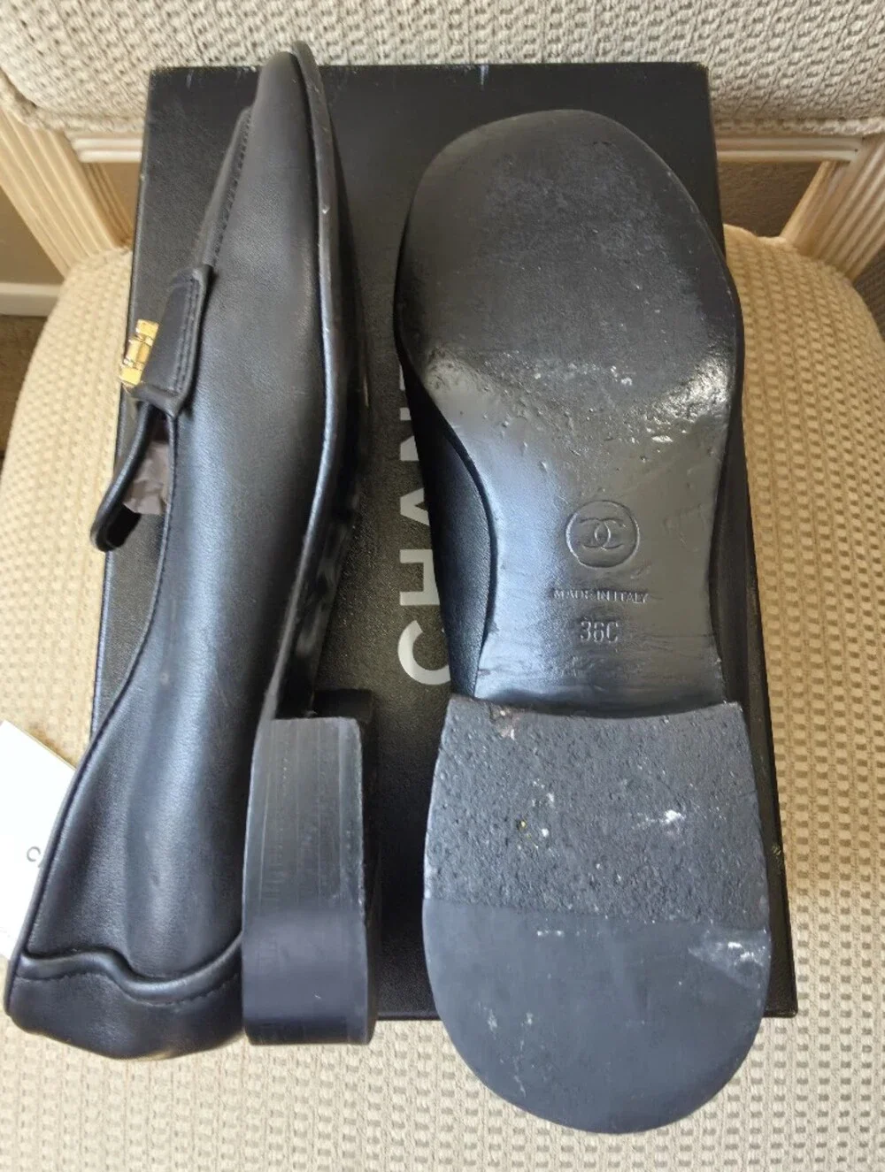 Chanel Quilted CC Turnlock Loafer, originally released around the 2020 seasonal
